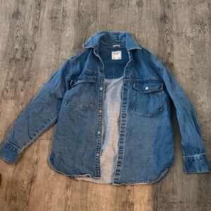 Abercrombie & Fitch Blue Button Down Shirt